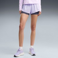 Pantaloni scurți dame Puma Velocity 2in1 Running Light Lavender, s.XS imaginea #3 — magazin online Desire.md