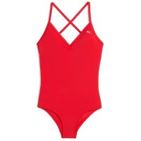 Купальник Puma V-Neck Padded Swimsuit Red, s.XL