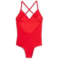 Купальник Puma V-Neck Padded Swimsuit Red, s.XS фото №2 — интернет-магазин Desire.md