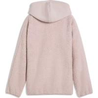 Детская толстовка Puma Ess Elevated Winterized Relaxed Full-Zip Misty Pink, s.140 фото №2 — интернет-магазин Desire.md
