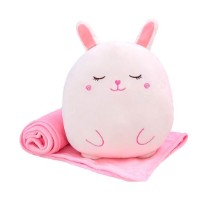 Jucărie-pătură Chi Toys Rabbit Pink (BB008)