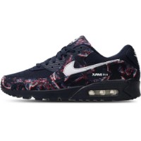 Adidași pentru bărbați Nike Air Max 90 Premium Printerd Canvas Blue, s.43 imaginea #3 — magazin online Desire.md