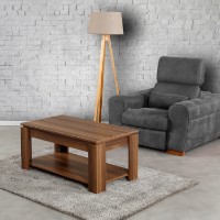 Măsuţă cafea Hanah Home Shelf Walnut