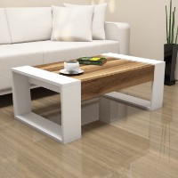 Măsuţă cafea Hanah Home Venus Walnut White