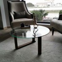 Măsuţă cafea Hanah Home Yuvarlak Cam Orta Sehpa S300 imaginea #5 — magazin online Desire.md