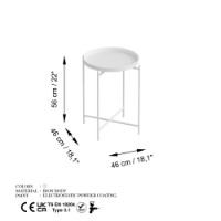 Măsuţă cafea Hanah Home Shb-007-B imaginea #6 — magazin online Desire.md
