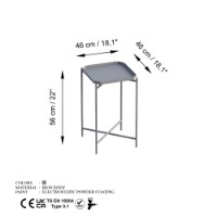 Măsuţă cafea Hanah Home Shb-008-C imaginea #6 — magazin online Desire.md