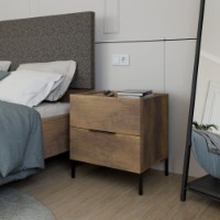Noptieră Hanah Home Kmd-1720-Oo-1 imaginea #3 — magazin online Desire.md