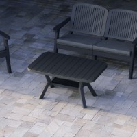 Măsuţă cafea Hanah Home Silva Anthracite Charcoal imaginea #3 — magazin online Desire.md