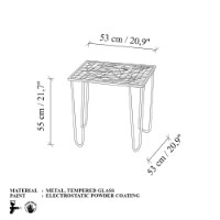 Măsuţă cafea Hanah Home Shb-032-A imaginea #6 — magazin online Desire.md