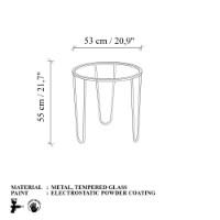 Măsuţă cafea Hanah Home Shb-033-B imaginea #6 — magazin online Desire.md