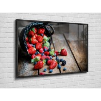 Pictură ArtShop Berries 90x60cm (PET11)