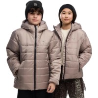 Geacă pentru copii Puma Ess Hooded Padded Mouse Gray, s.128 imaginea #4 — magazin online Desire.md