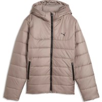 Geacă pentru copii Puma Ess Hooded Padded Mouse Gray, s.176