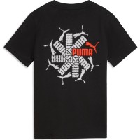 Детская футболка Puma Ess Logo Lab Brand Back Graphic Puma Black, s.128 фото №2 — интернет-магазин Desire.md