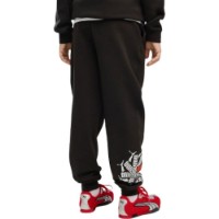 Pantaloni spotivi pentru copii Puma Ess Logo Lab Brand Fl B Puma Black, s.164 imaginea #4 — magazin online Desire.md