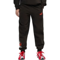 Pantaloni spotivi pentru copii Puma Ess Logo Lab Brand Fl B Puma Black, s.176 imaginea #3 — magazin online Desire.md