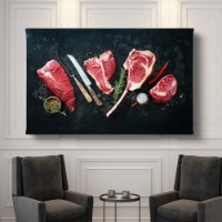 Pictură ArtShop Steaks 70x35cm (PET228-L-PL)