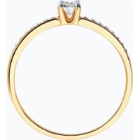 Inel din aur rosu cu diamante Casa Bosco 1011916 1,4g s.15,5 imaginea #2 — magazin online Desire.md