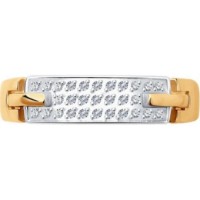 Inel din aur rosu diamante Casa Bosco 1011983 2,38g s.18 imaginea #6 — magazin online Desire.md