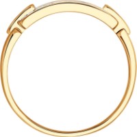 Inel din aur rosu diamante Casa Bosco 1011983 2,38g s.18 imaginea #2 — magazin online Desire.md