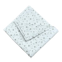 Lenjerie de pat pentru copii Holala Kids Little Beige Stars 120x90cm