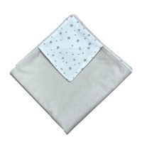 Lenjerie de pat pentru copii Holala Kids Little Stars Beige/Beige 140x100cm