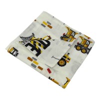 Lenjerie de pat pentru copii Holala Kids Transport 140x100cm