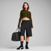 Cardigan de dama Puma Yona Long Sleeve Knit Top Olive Drab, s.S imaginea #5 — magazin online Desire.md