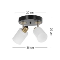 Lustră Opviq 8431-2T imaginea #3 — magazin online Desire.md