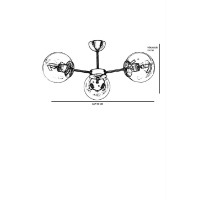 Lustră Opviq 8506-3 imaginea #4 — magazin online Desire.md