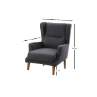 Кресло Atelier Del Sofa Klam Fume фото №6 — интернет-магазин Desire.md