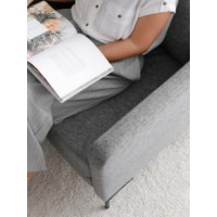 Fotoliu Atelier Del Sofa Nordi Grey imaginea #2 — magazin online Desire.md