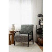 Кресло Atelier Del Sofa Luma Black White v1