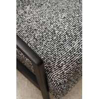 Кресло Atelier Del Sofa Luma Black White v1 фото №3 — интернет-магазин Desire.md