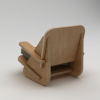 Fotoliu Atelier Del Sofa Stylish imaginea #5 — magazin online Desire.md