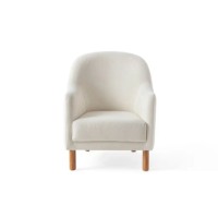 Кресло Atelier Del Sofa Aries White фото №2 — интернет-магазин Desire.md