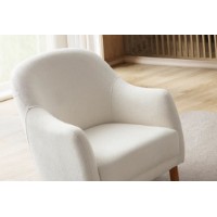 Кресло Atelier Del Sofa Aries White фото №3 — интернет-магазин Desire.md