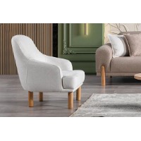 Fotoliu Atelier Del Sofa Class Bohem Cream imaginea #2 — magazin online Desire.md