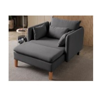 Fotoliu Atelier Del Sofa Flexy Anthracite imaginea #3 — magazin online Desire.md