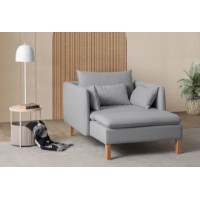 Fotoliu Atelier Del Sofa Flexy Grey imaginea #2 — magazin online Desire.md