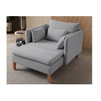 Fotoliu Atelier Del Sofa Flexy Grey imaginea #5 — magazin online Desire.md