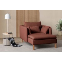 Fotoliu Atelier Del Sofa Flexy Tile Red imaginea #2 — magazin online Desire.md