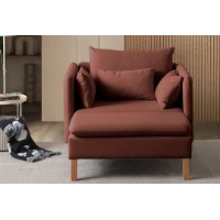 Fotoliu Atelier Del Sofa Flexy Tile Red imaginea #3 — magazin online Desire.md