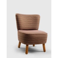 Fotoliu Atelier Del Sofa Saga Nostaljik Brown