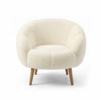 Кресло Atelier Del Sofa Lida White фото №2 — интернет-магазин Desire.md