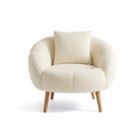 Кресло Atelier Del Sofa Lida White фото №3 — интернет-магазин Desire.md