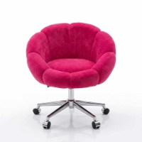 Fotoliu Atelier Del Sofa Papatya Metal Fuchsia imaginea #2 — magazin online Desire.md