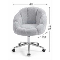 Fotoliu Atelier Del Sofa Papatya Metal Grey imaginea #4 — magazin online Desire.md