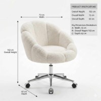 Fotoliu Atelier Del Sofa Papatya Metal White imaginea #3 — magazin online Desire.md